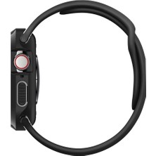 Spigen Apple Watch 41mm/40mm (Seri 9/8/SE2/7/6/SE/5/4) Kılıf Rugged Armor Black - 061CS24480