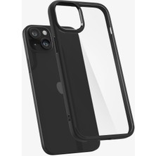 Spigen iPhone 15 Plus Kılıf Ultra Hybrid Matte Black - ACS06657