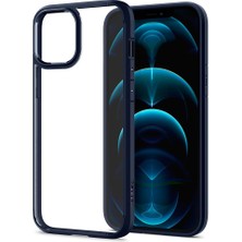 Spigen iPhone 12 Pro Max Kılıf Ultra Hybrid Navy Blue - ACS02248