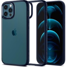 Spigen iPhone 12 Pro Max Kılıf Ultra Hybrid Navy Blue - ACS02248