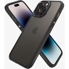 Spigen iPhone 14 Pro Kılıf Ultra Hybrid Matte Black - ACS04961