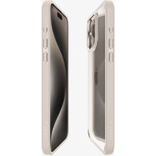 Spigen iPhone 15 Pro Kılıf Ultra Hybrid Natural Titanium - ACS07214