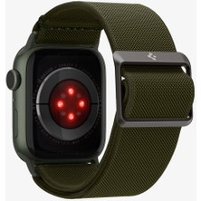 Spigen Apple Watch 49mm Ultra 2/1 - 46mm Seri 10 - 45mm Seri 9/8/7 - 44mm Seri SE2/SE/6/5/4 Kordon Kayış Band Lite Fit Khaki - AMP02288