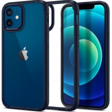 Spigen iPhone 12 / iPhone 12 Pro Kılıf Ultra Hybrid Matte Black - ACS01703