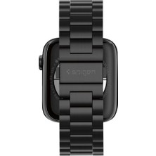 Spigen Apple Watch 49mm Ultra 2/1 - 46mm Seri 10 - 45mm Seri 9/8/7 - 44mm Seri SE2/SE/6/5/4 Kordon Kayış Band Modern Fit Black - 062MP25403