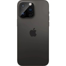 Spigen iPhone 16 Pro Max / 16 Pro / 15 Pro Max / 15 Pro / 14 Pro Max / 14 Pro Kamera Lens Camı Koruyucu Glas.tR Optik (2 Adet) Black - AGL05273