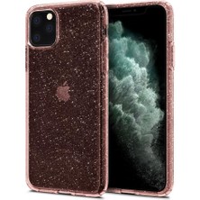 Spigen iPhone 11 Pro Max Kılıf Liquid Crystal Glitter Rose Quartz - 075CS27132