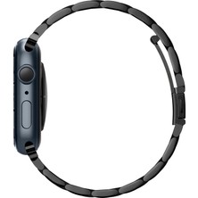 Spigen Apple Watch 42mm Seri 10 - 41mm Seri 9/8/7 - 40mm Seri SE2/SE/6/5/4 Kordon Kayış Band Modern Fit Black - AMP04803