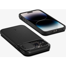 Spigen iPhone 14 Pro Max Kılıf Optik Armor MagFit MagSafe özellikli Black - ACS04848