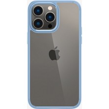 Spigen iPhone 14 Pro Kılıf Crystal Hybrid Sierra Blue - ACS04667