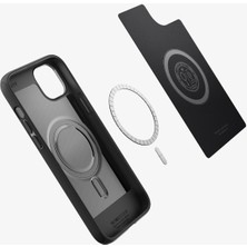 Spigen iPhone 14 / iPhone 13 Kılıf Mag Armor MagFit MagSafe özellikli Matte Black - ACS05065