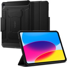 Spigen iPad 10.9'' 10.nesil (2022) Kılıf Rugged Armor Pro Black - ACS05417