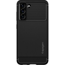 Spigen Galaxy S21 FE Kılıf Rugged Armor Matte Black - ACS03049