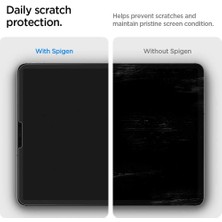 Spigen iPad Pro 12.9'' (2022 / 2021 / 2020 / 2018) Defter Kağıt Hissiyatlı Ekran Koruyucu Paper Touch (2 Adet) - AFL02196