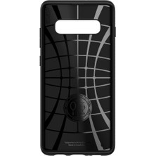 Spigen Galaxy S10 Plus Kılıf Liquid Air Matte Black - 606CS25764