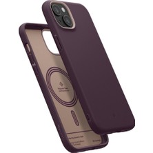 Spigen Caseology iPhone 15 Plus Kılıf Nano Pop Mag MagSafe özellikli Burgundy Bean - ACS06681