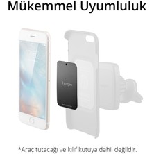 Spigen Manyetik Plaka Araç içi Telefon Tutucu için 4 Adet Kuel A210 - 000EP20342