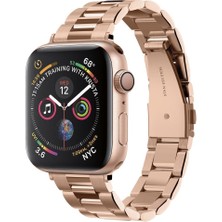 Spigen Apple Watch 42mm Seri 10 - 41mm Seri 9/8/7 - 40mm Seri SE2/SE/6/5/4 Kordon Kayış Band Modern Fit Rose Gold - 061MP25944