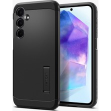 Spigen Galaxy A55 Kılıf Tough Armor Black - ACS07530