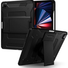 Spigen iPad Pro 12.9" (2022 / 2021) Kılıf Tough Armor Pro Black - ACS02881