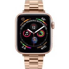 Spigen Apple Watch 42mm Seri 10 - 41mm Seri 9/8/7 - 40mm Seri SE2/SE/6/5/4 Kordon Kayış Band Modern Fit Rose Gold - 061MP25944