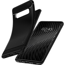 Spigen Galaxy S10 Plus Kılıf Rugged Armor Matte Black - 606CS25765