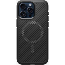 Spigen iPhone 15 Pro Max Kılıf Core Armor MagFit MagSafe özellikli Matte Black - ACS06442