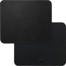 Spigen Regnum LD301 Orta Boy 25 x 21 cm Mouse Pad (Velo Vegan Leather Technology) Black - APP04760