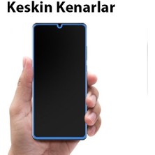 Spigen Huawei P30 Pro Kavisli Cam Ekran Koruyucu Tam Kaplayan Glas.tR Slim Full Cover Black - L37GL25745