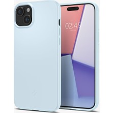 Spigen iPhone 15 Kılıf Thin Fit Mute Blue - ACS06781