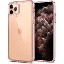 Spigen iPhone 11 Pro Max Kılıf Ultra Hybrid Rose Crystal - ACS00412