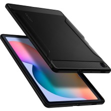 Spigen Galaxy Tab S6 Lite Kılıf Rugged Armor Black - ACS01284