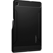 Spigen Galaxy Tab S6 Lite Kılıf Rugged Armor Black - ACS01284