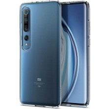 Spigen Xiaomi Mi 10 Pro / Mi 10 Kılıf Liquid Crystal 4 Tarafı Tam Koruma Crystal Clear - ACS00863