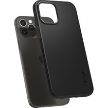 Spigen iPhone 12 Pro Max Kılıf Thin Fit Pro Black - ACS01612