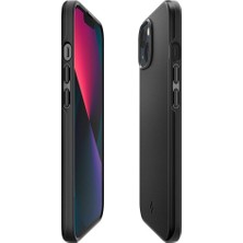 Spigen iPhone 13 Mini Kılıf Thin Fit Black - ACS03678