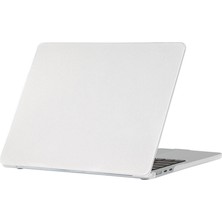 MobaxAksesuar Apple Macbook Air 13.6" M3 A3113 Kılıf Premium Ince Pc Mat Bottom Kapak