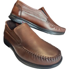 Bess Shoes Deri Yazlık Ayakkabı Hava Alabilen Günlük Ayakkabı