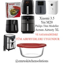 Paşabahçe Airfryer Için Borcam Xiaomiairfryer3,5l Philips Airfryer4,1/7.3 Xxl Tefal Easyfry Arzumairtasty Xl