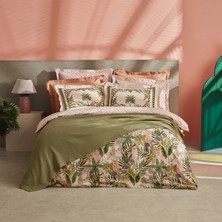 Karaca Home Afzelia Çift Kişilik Percale Nevresim Pike Takımı Pudra