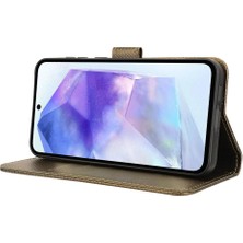 Mays Shop Samsung Galaxy Case 5g Kickstand Kart Tutucu Kapak Manyetik Cüzdan (Yurt Dışından)