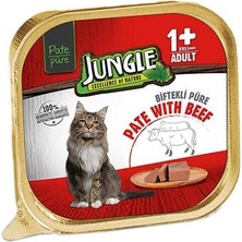 Jungle Dana Etli Pate Yetişkin Konserve Kedi Maması 100 gr
