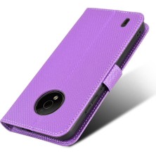 Mays Shop Nokia C200 Kickstand Manyetik Cüzdan Kart Tutucu Kapak Için Kılıf (Yurt Dışından)