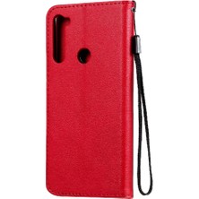 Mays Shop Xiaomi Redmi Not 8t Için Flip Case Kart ile Iş Cüzdan Telefon Kılıfı (Yurt Dışından)