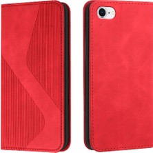 Mays Shop IPhone 6/6s Için Kılıf Folio Kapak Cüzdan Kickstand Pu Deri Manyetik Kart (Yurt Dışından)