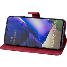 Mays Shop Samsung Galaxy Not 20 Için Büyük Kelebek Deri Cüzdan Kickstand (Yurt Dışından)