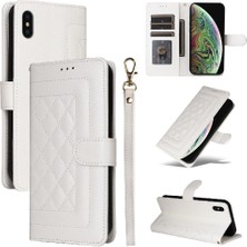 Mays Shop Iphone Xs Max Deri Kılıf Için Flip Case Basit Iş Cüzdan Darbeye (Yurt Dışından)