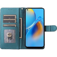 Mays Shop Oppo F19 Basit Iş Darbeye Dayanıklı Cüzdan Deri Kılıf Için Flip Case (Yurt Dışından)