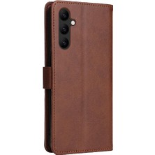 Mays Shop Samsung Galaxy A34 5g Için Flip Case Kart Yuvası ile Yüksek Kaliteli Deri (Yurt Dışından)