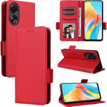 Mays Shop Oppo Case 4g Manyetik Yan Toka Cüzdan Kart Yuvaları Tutucu Pu Için Kılıf (Yurt Dışından)